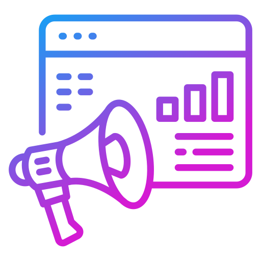 Digital marketing icon